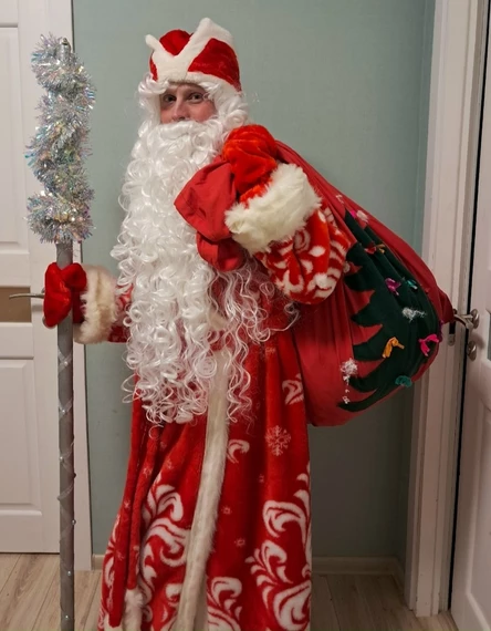 Новогодняя Паровозия и поздравление Деда Мороза, 3-7 лет