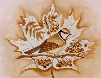 Мастер-класс «Кофейная живопись»