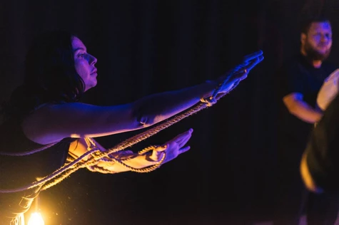 Занятие по "СЦЕНИЧЕСКОЙ РЕЧИ" базового актерского курса