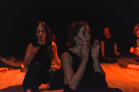 Занятие по "ПСИХОЛОГИИ АКТЕРА" базового актерского курса