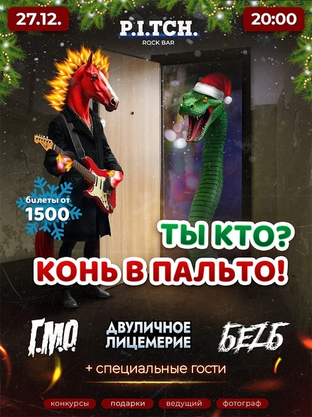 27.12.25 | Кто? Конь в пальто!
