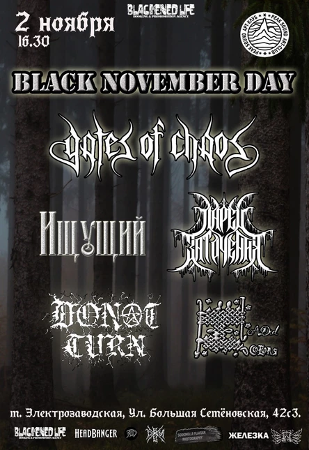 BLACK NOVEMBER DAY