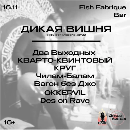 Дикая вишня | Fish Fabrique Bar | 16.11.25