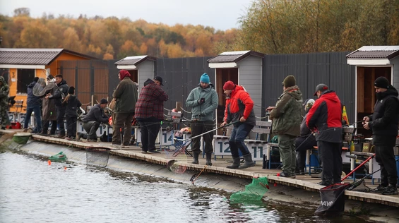 Бронирование мест в Рыболовном клубе "ЯЗЬ" НОЯБРЬ