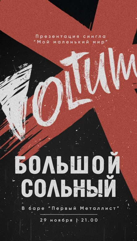 Сольный концерт группы VOLTUM