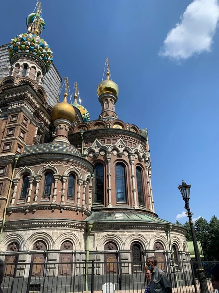 Экскурсия в Спас-на-Крови на АНГЛ. языке с Марией 12+