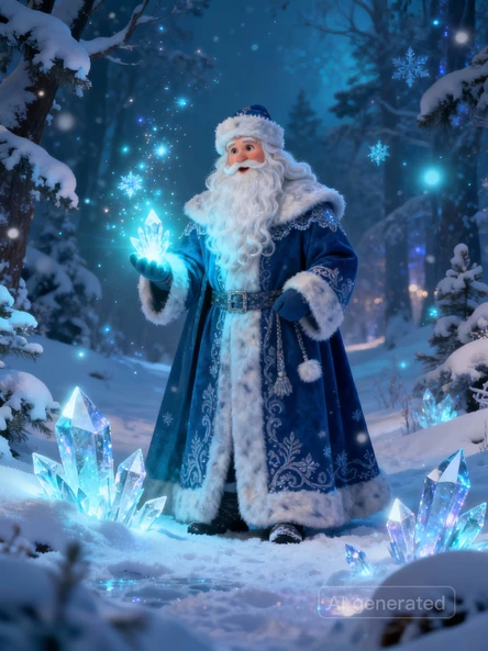 Интерактивная сказка "Мороз Иванович и тайна ледяных кристаллов"