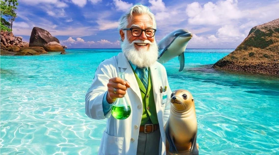 Шоу-комедия "Морская наука" декабрь