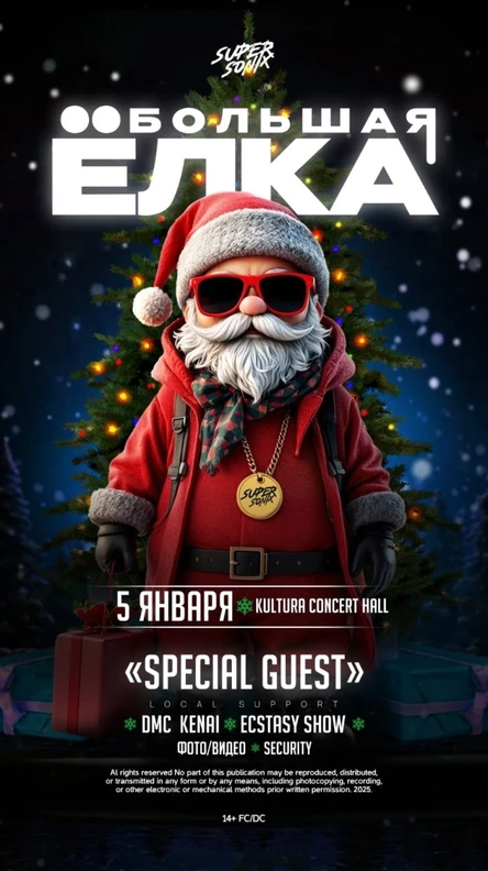SUPERSONIX «БОЛЬШАЯ ЁЛКА»