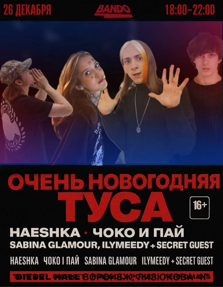 ОЧЕНЬ НОВОГОДНЯЯ ТУСА
