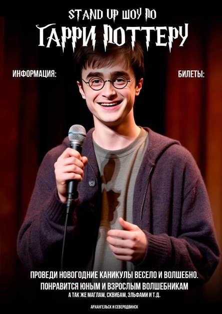 Stand UP шоу по Гарри Поттеру