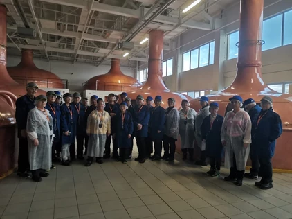 Экскурсия на пивоваренный завод "Напитки вместе"