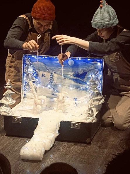 Кукольный спектакль "Волшебная снежинка"