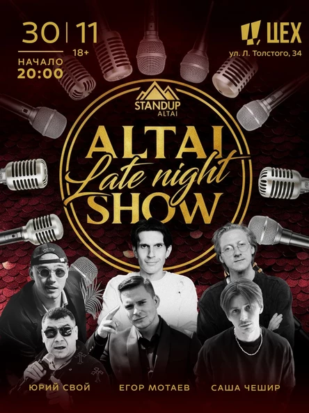 Стендап-шоу «ALTAI Late Night»