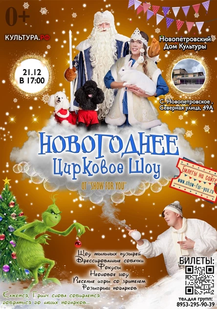 «Новогоднее цирковое шоу»