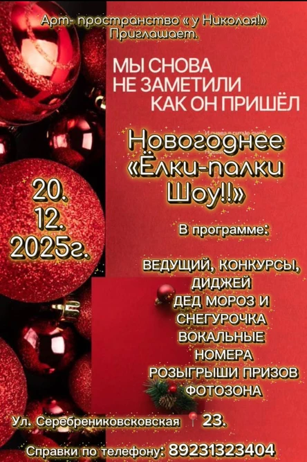 Новогоднее "Ёлки-палки,шоу!"