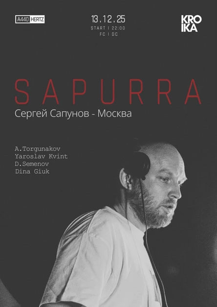 “Sapurra” Сергей Сапунов  | Kroika | 13.12.2025