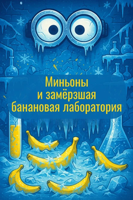 Игровой квест «Миньоны и Замёрзшая Банановая Лаборатория» 5+
