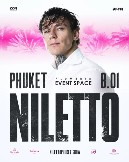 NILETTO | 8 января | Пхукет
