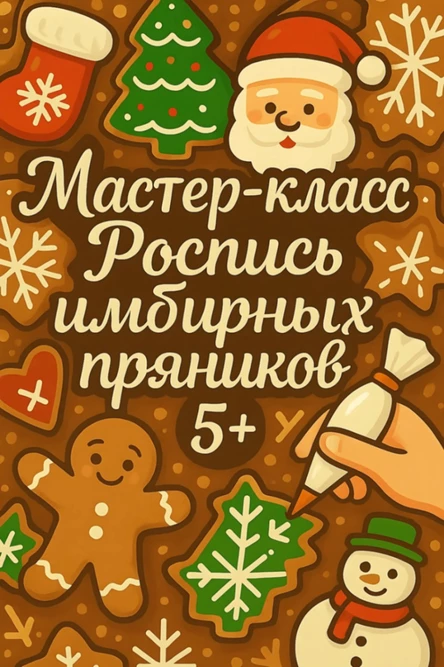 Роспись имбирного пряника