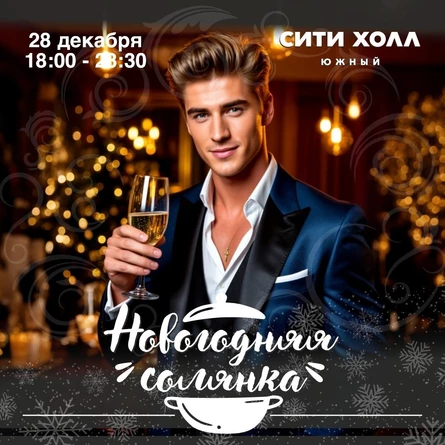 НОВОГОДНЯЯ СОЛЯНКА | 28 ДЕКАБРЯ | СИТИ ХОЛЛ ЮЖНЫЙ