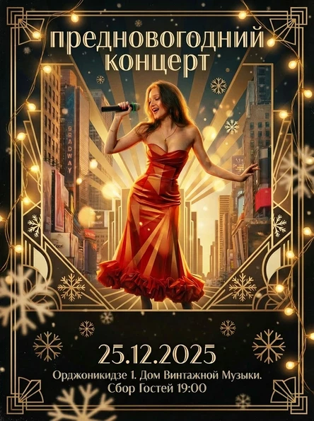 Предновогодний Концерт