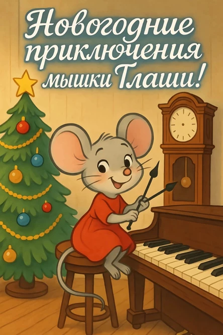 Новогодние приключения  мышки Глаши