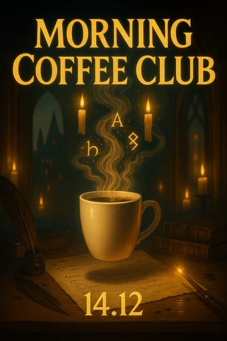 14.12 | Morning Coffee Club in Hogwarts | Кофейный рейв, Санкт-Петербург