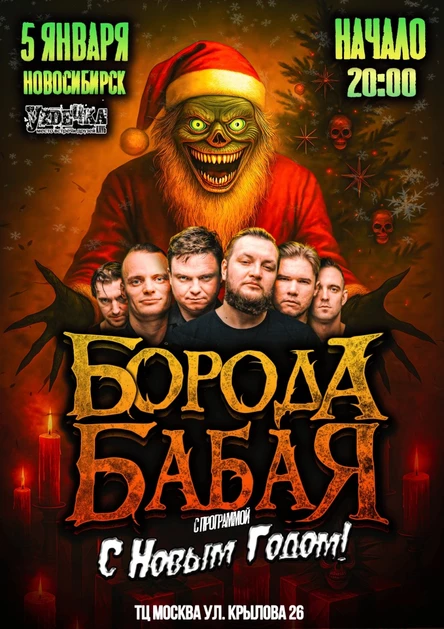 5 января / Новосибирск / Новогодняя ёлка от "Бороды Бабая"