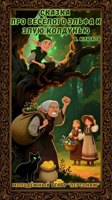 Премьера! Сказка про эльфа и злую колдунью! 27 декабря 14.00