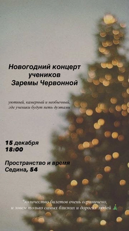 Новогодний концерт