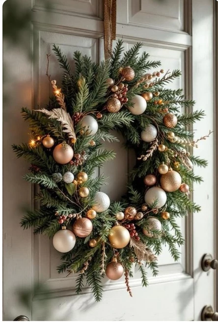 Мастер-класс "Рождественский венок своими руками"