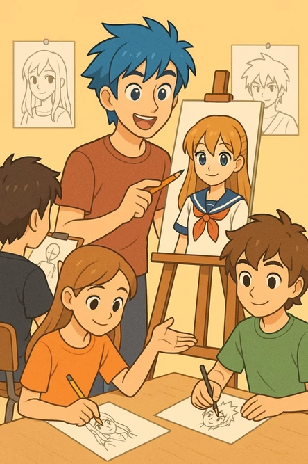 Студия Манги: Рисуем Аниме (9+)