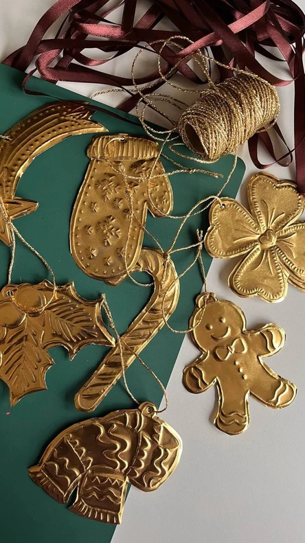 Мастер-класс "Новогодняя гирлянда"