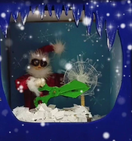 Дед Мороз. Секретная встреча.