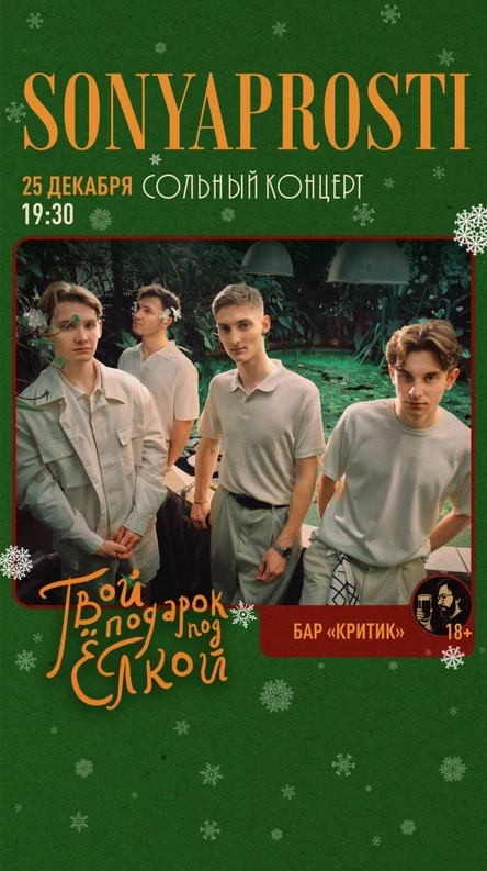Акустический концерт группы sonyaprosti