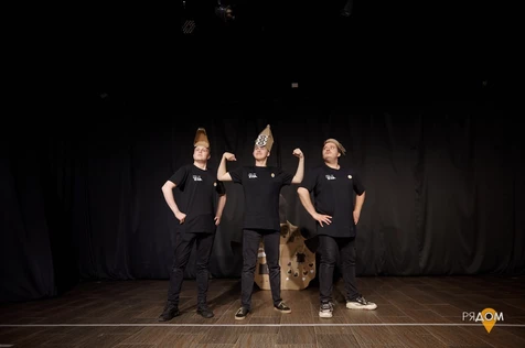 Спектакль "Богатырь Степан Ромашкин" в Конторе Пароходства