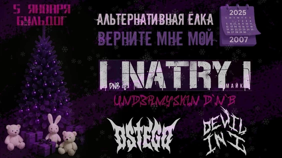 ЁЛКА 2007 - NATRY  OSTEGO  DEVIL IN I - 5 ЯНВАРЯ БУЛЬДОГ