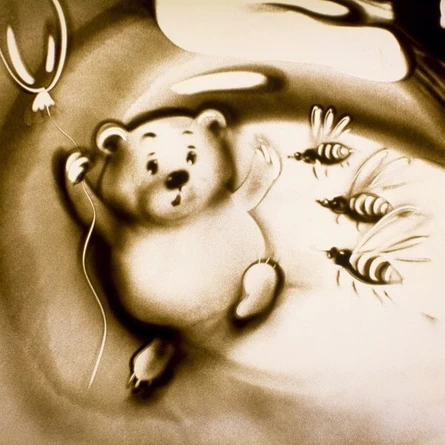 "Удивительные приключения Винни Пуха и его друзей" - интерактивная песочная сказка