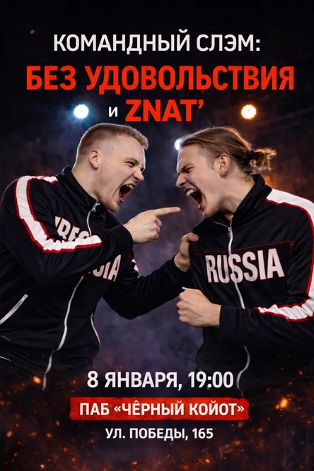 Командный слэм: «ZNAT`»/«Без удовольствия»