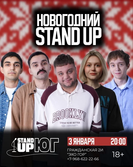 НОВОГОДНИЙ STAND UP В ЭХО ГОР