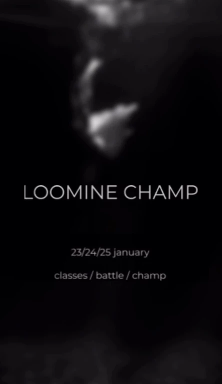 LOOMINE CHAMP 24/25 января