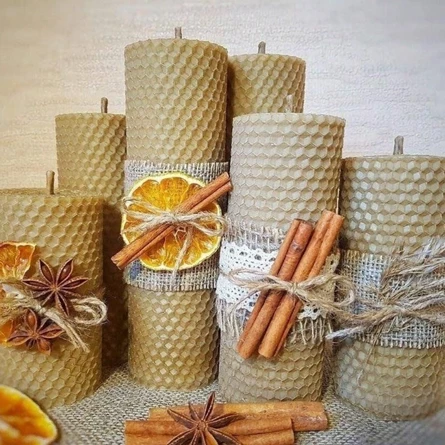 Свечи из вощины