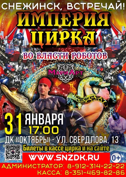 Цирк г.Снежинск 31.01.26