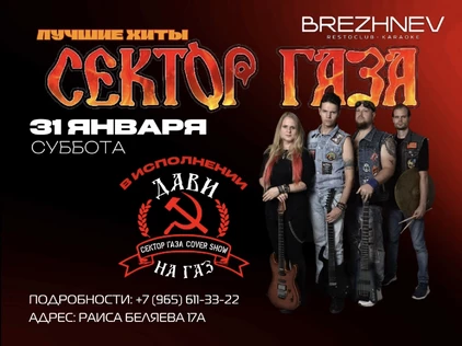 Концерт Сектор Газа, кавер группой Дави На Газ