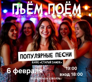 Пьём Поём | 6 февраля |Популярные песни