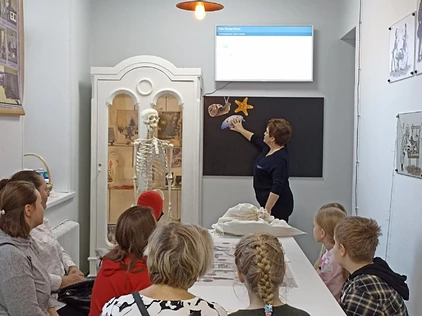 Военно-медицинский музей "Весёлые приключения скелета" 7-11 лет