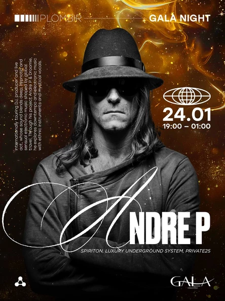 GALA NIGHT w/ ANDRE P (Moscow)
