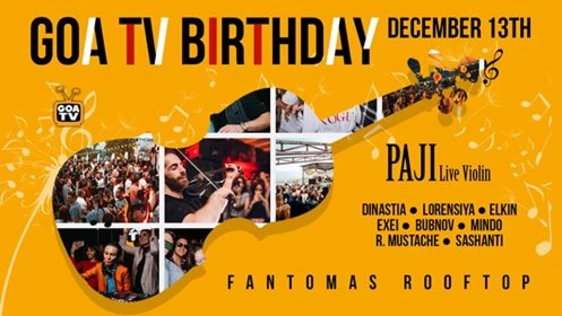 GOA TV Birthday / PAJI (Live)