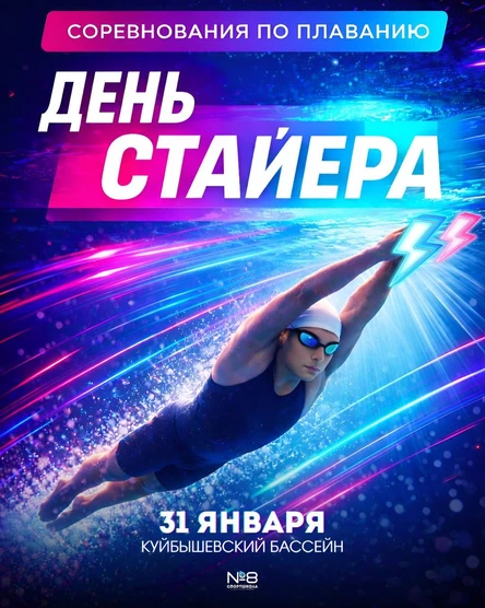 Соревнования г.о. Самара по плаванию "День стайера"